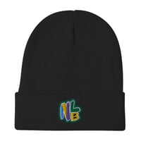 Image 1 of Embroidered "Big N Beanie"
