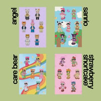 Image 2 of BTS as X Sticker Sheets