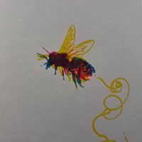 Image 2 of Buzz Buzz, 3rd edition / greeting card
