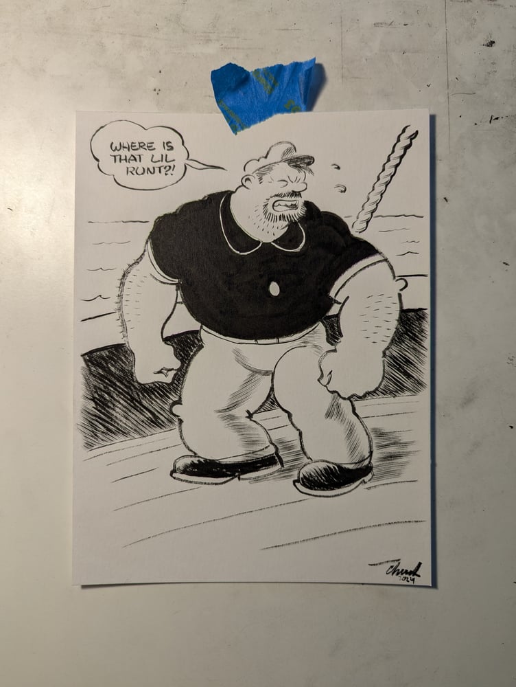 Image of BLUTO ink and brush