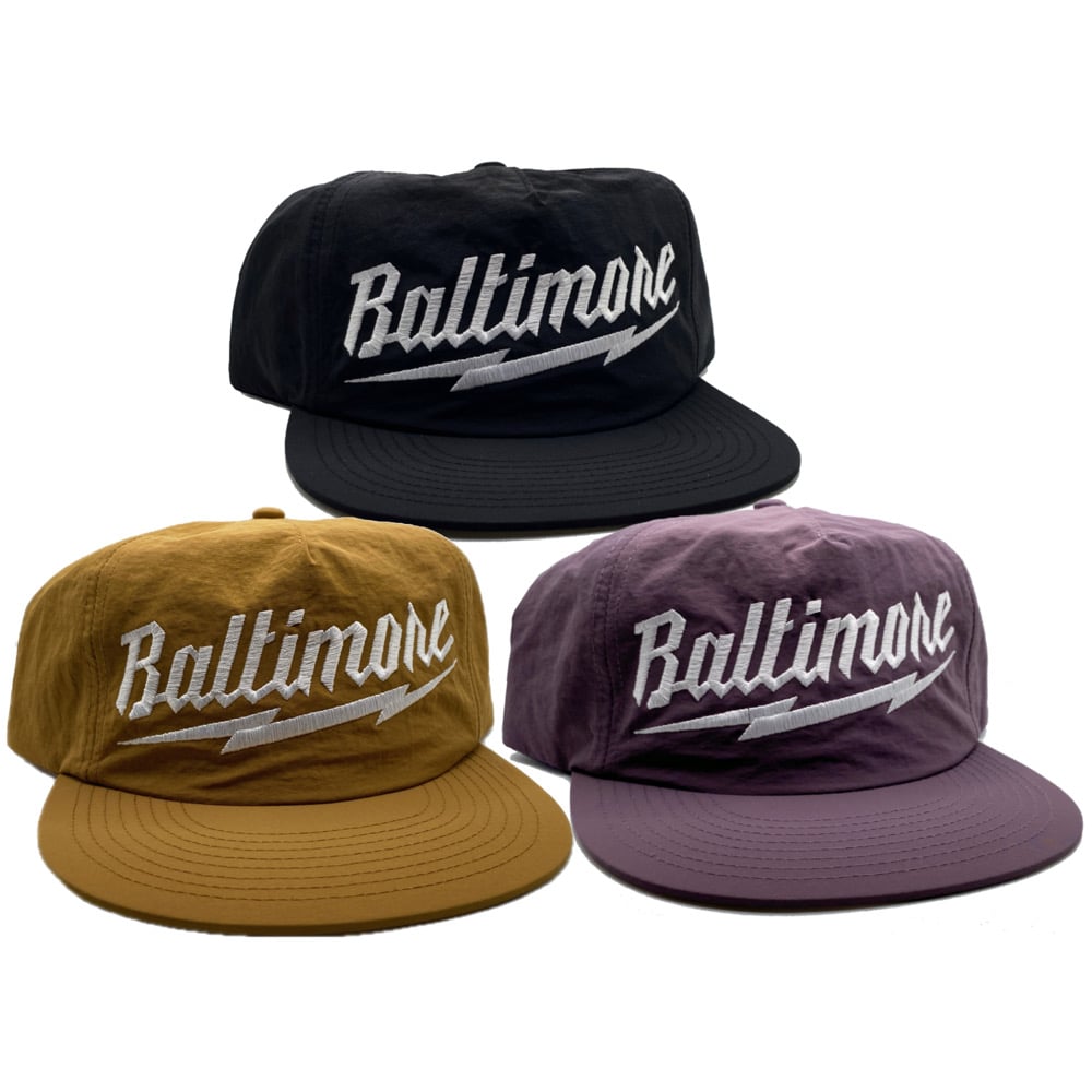 Image of Baltimore Bolt Nylon Snapback