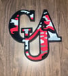 Clark Atlanta University CAU Logo Chenille Patch (10”x10”)