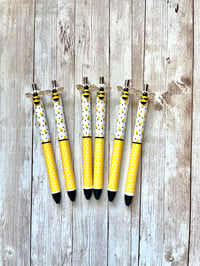 Image 1 of Bee Hive Glitter Gel Pen