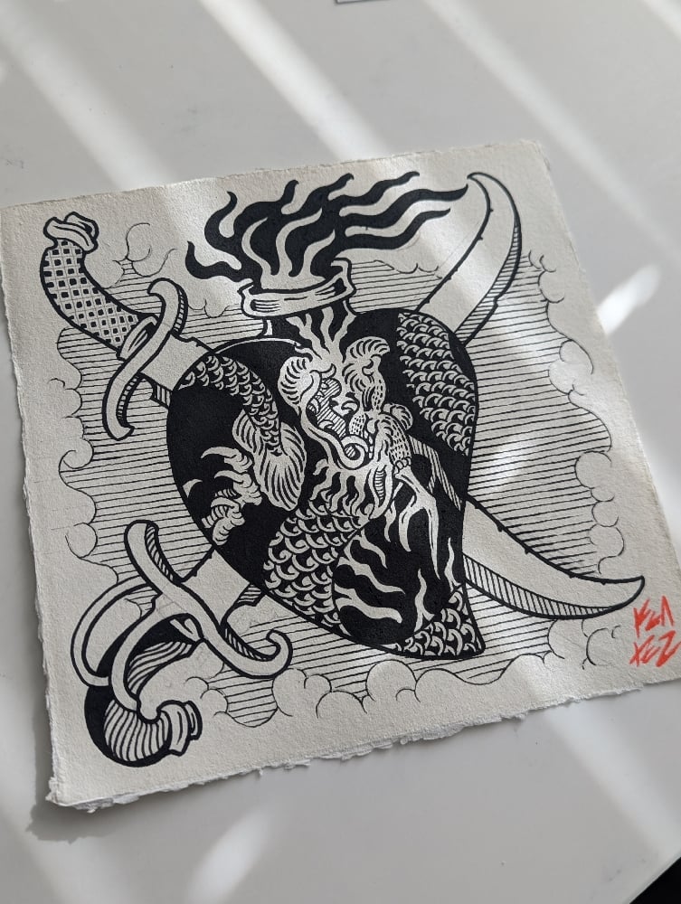 Image of Sacred Dragon - Original 