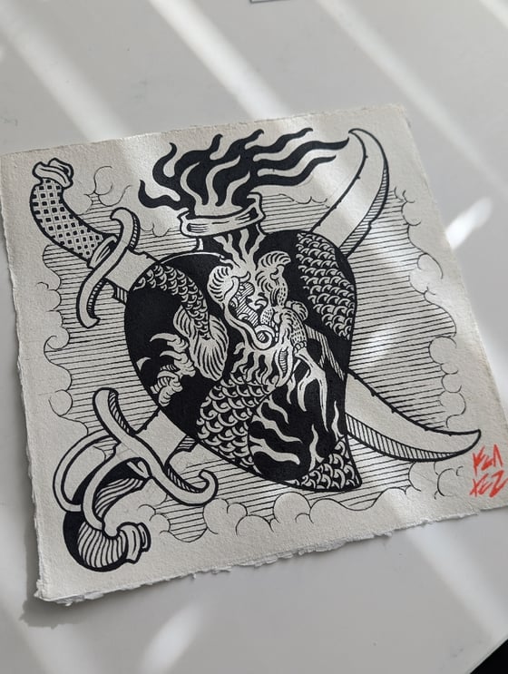 Image of Sacred Dragon - Original 