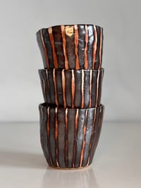 Image 1 of METALLIC STRIPE CUP