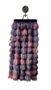 PURPLE FRINGES SKIRT