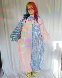 Image 2 of Pastel bows clownsuit "L"