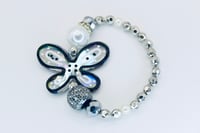 Image 1 of Black Iridescent Butterfly 