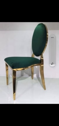 Image 1 of Luxury Green Chairs For Rent Only 
