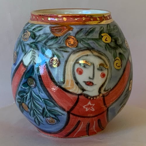 Image of Fairytales vase , Rose garden dance.