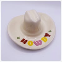 Image 2 of Cowboy Hat Ceramic Trinket Dish
