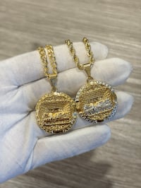 Image 1 of Last Supper Pendant Necklace Jesus Necklace | Religious Jewelry