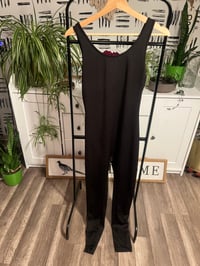 Image 1 of Fashion Nova black one piece 