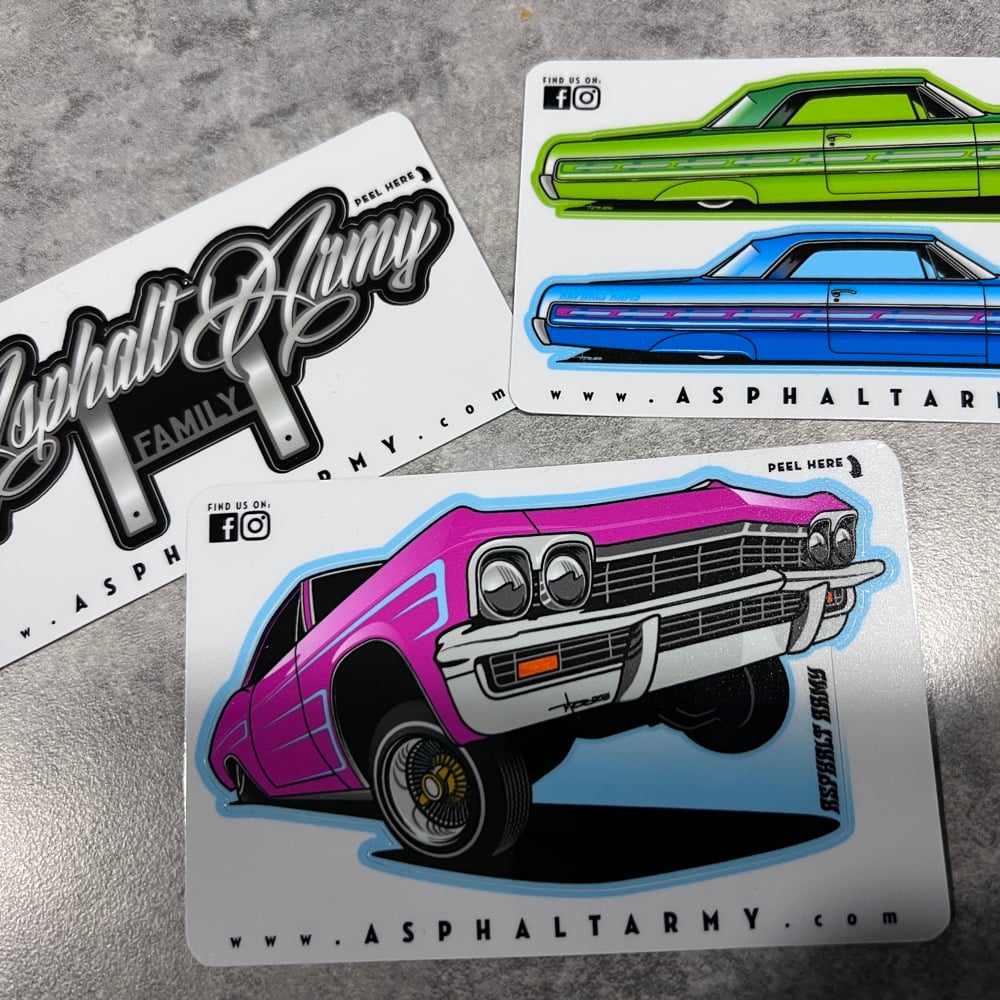 Image of Lowrider Sticker Pack