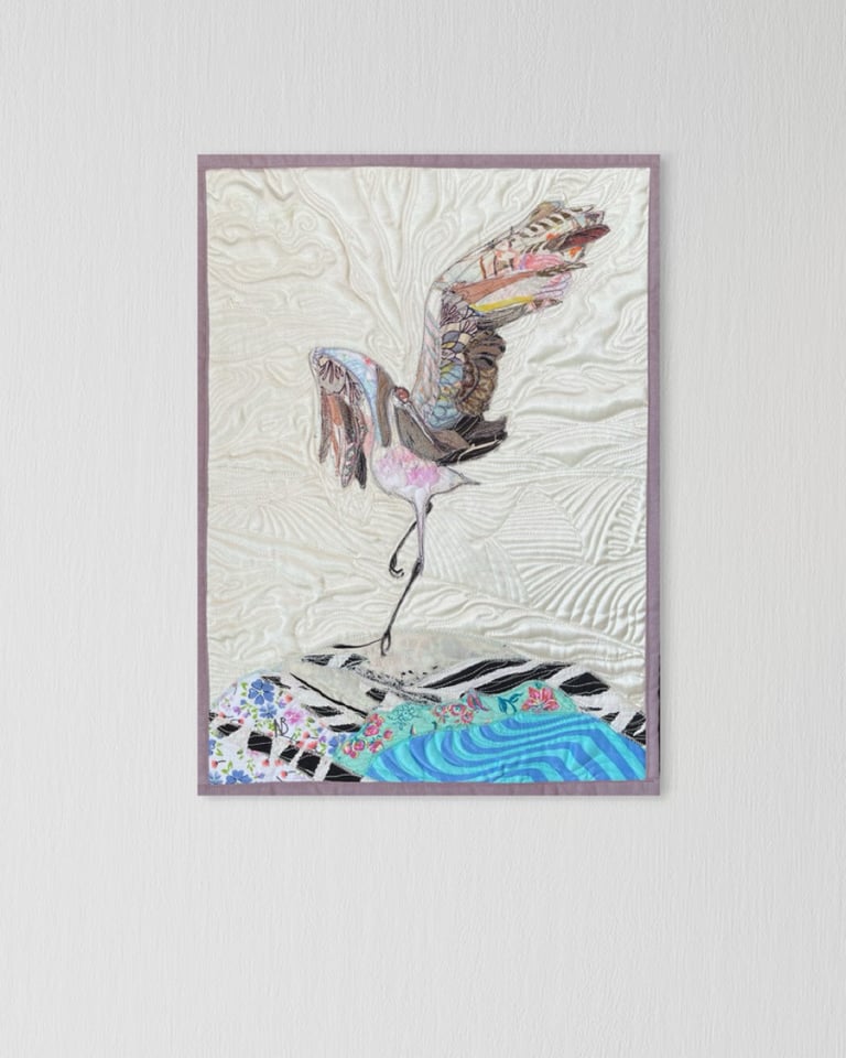“Mother-of-Pearl Dance” - exquisite bird art  Image 2