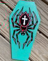 Image 1 of Coffin Spider Painting