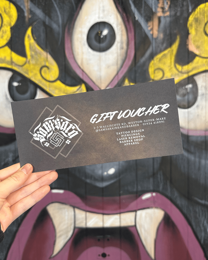 Image of Tattoo Voucher: £50