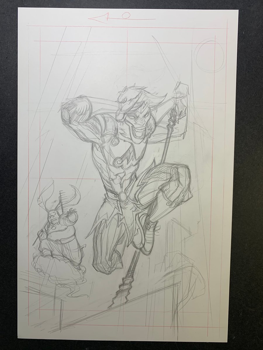 Image of MONKEY PRINCE #1 cover prelim D