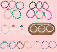 Beach themed bracelets 🤍