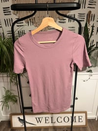 Image 1 of Target ribbed soft tee