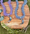 RAIDHO // Rune Moon // Hand Woven Choker// Necklace