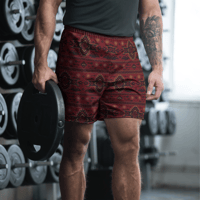 Image 3 of Blood Trail Unisex Athletic Shorts