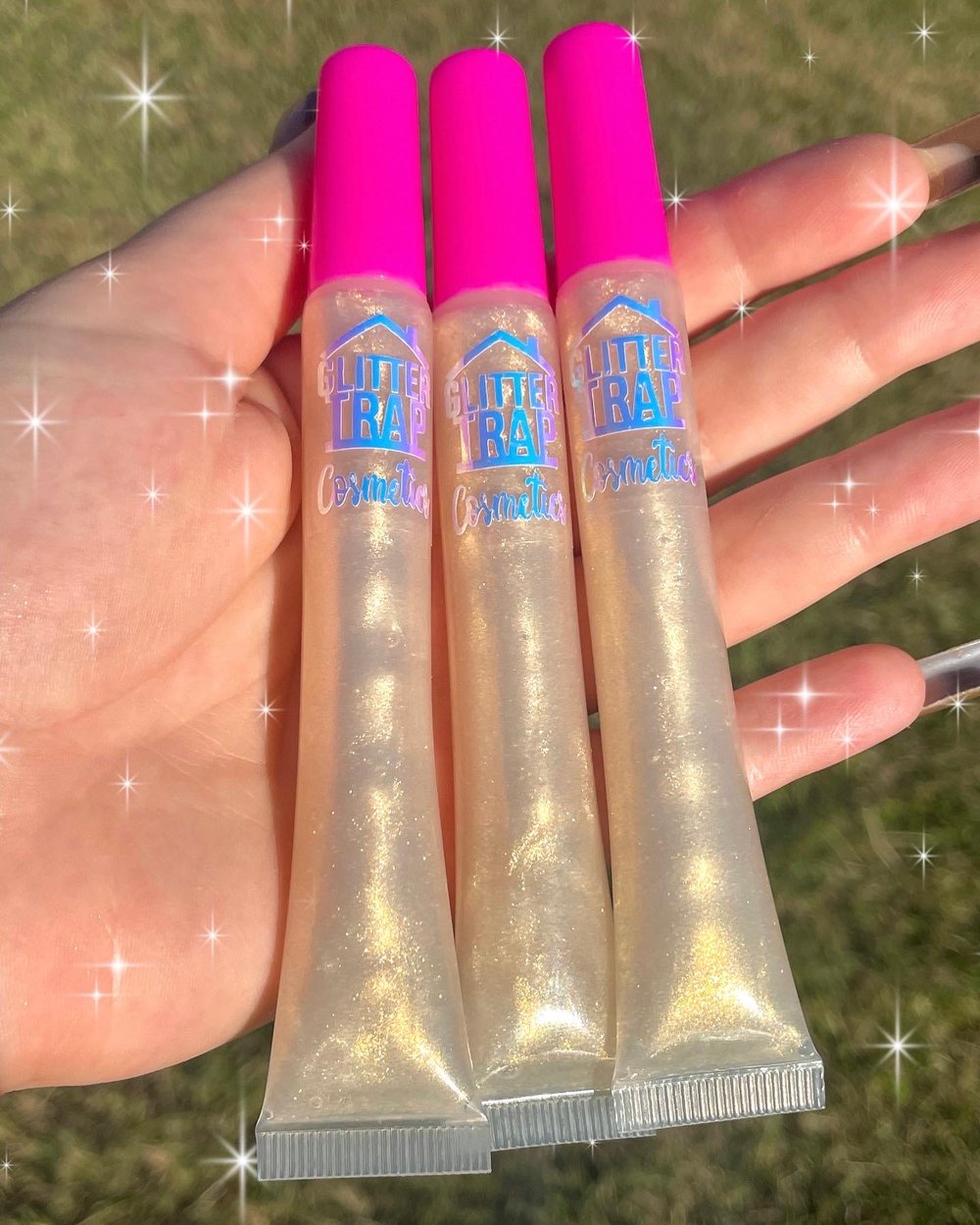 Image of Frost Bite🥶🌬️ Plastic Free Glitter Lip Gloss