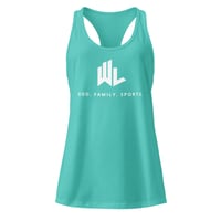 Image 4 of 3Way Summer Ladies' Fitted Racerback Tank Top