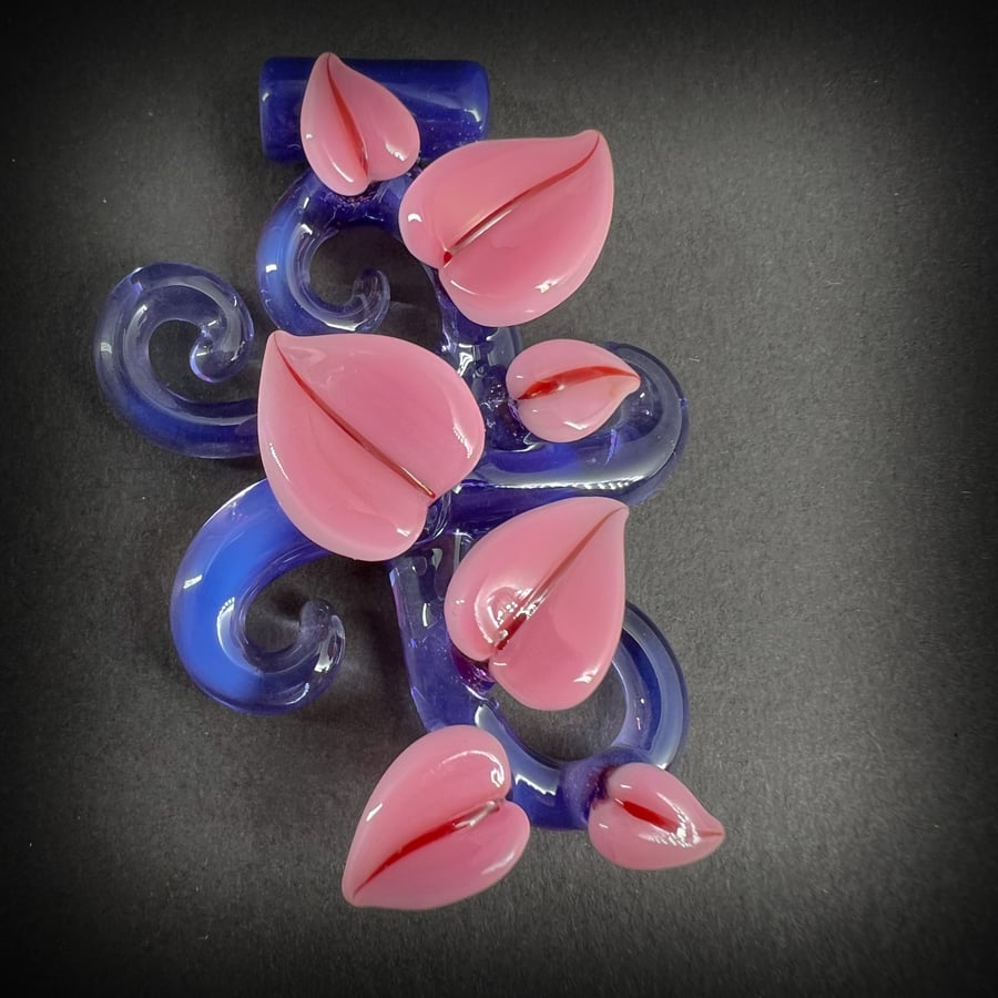 Image of Pink & Purple Vine Pendant