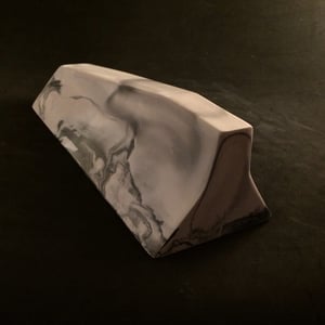 Image of Wired Ramps Slope'd Barrier (Dark Grey and White)