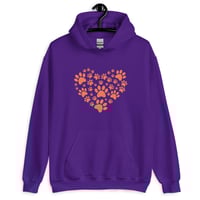 Image 9 of Doggy Love Unisex Hoodie