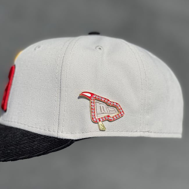 Fitted Fire x Kmstayintrue - Axe Border Pin