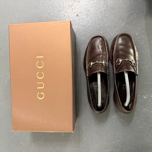 Image of Gucci Horsebit loafers, size 8