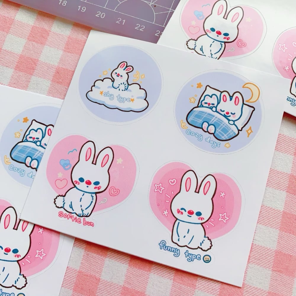 Image of Bunny Day Deco Sticker Sheet 🐰