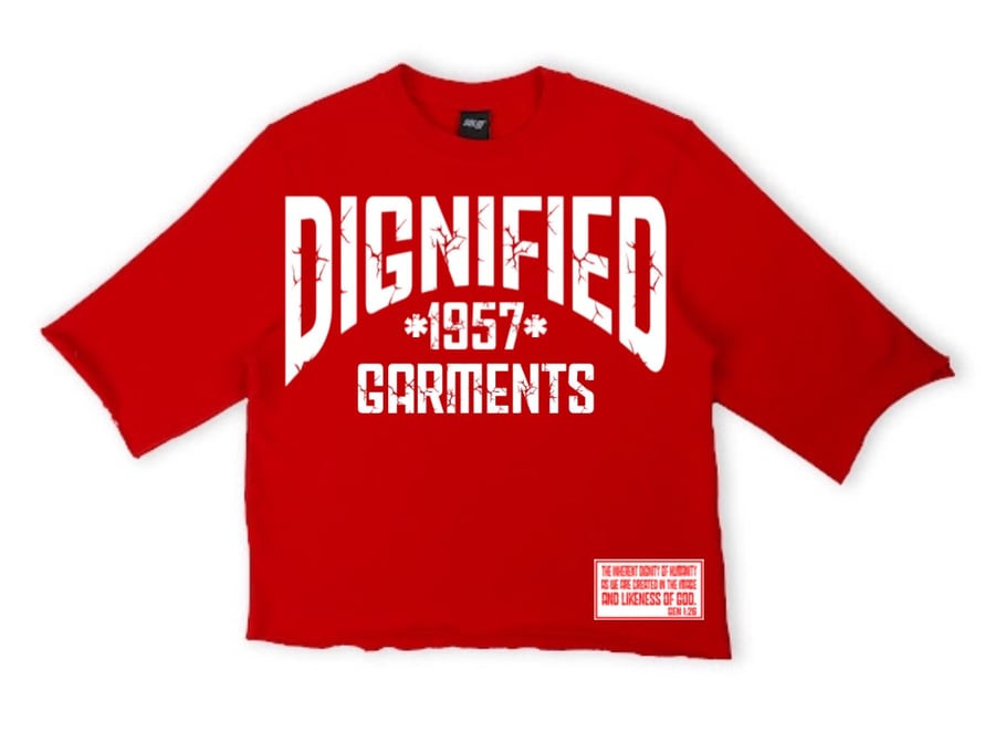 Image of Oversized Boxy Tee (Cherry)