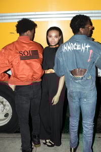 Image 3 of Ripped INNOCENT denim jacket