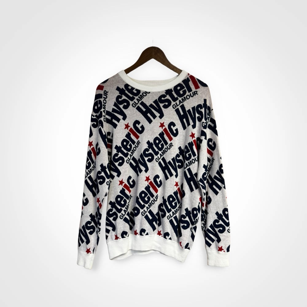Image of Hysteric Glamour Logo Knit Sweater