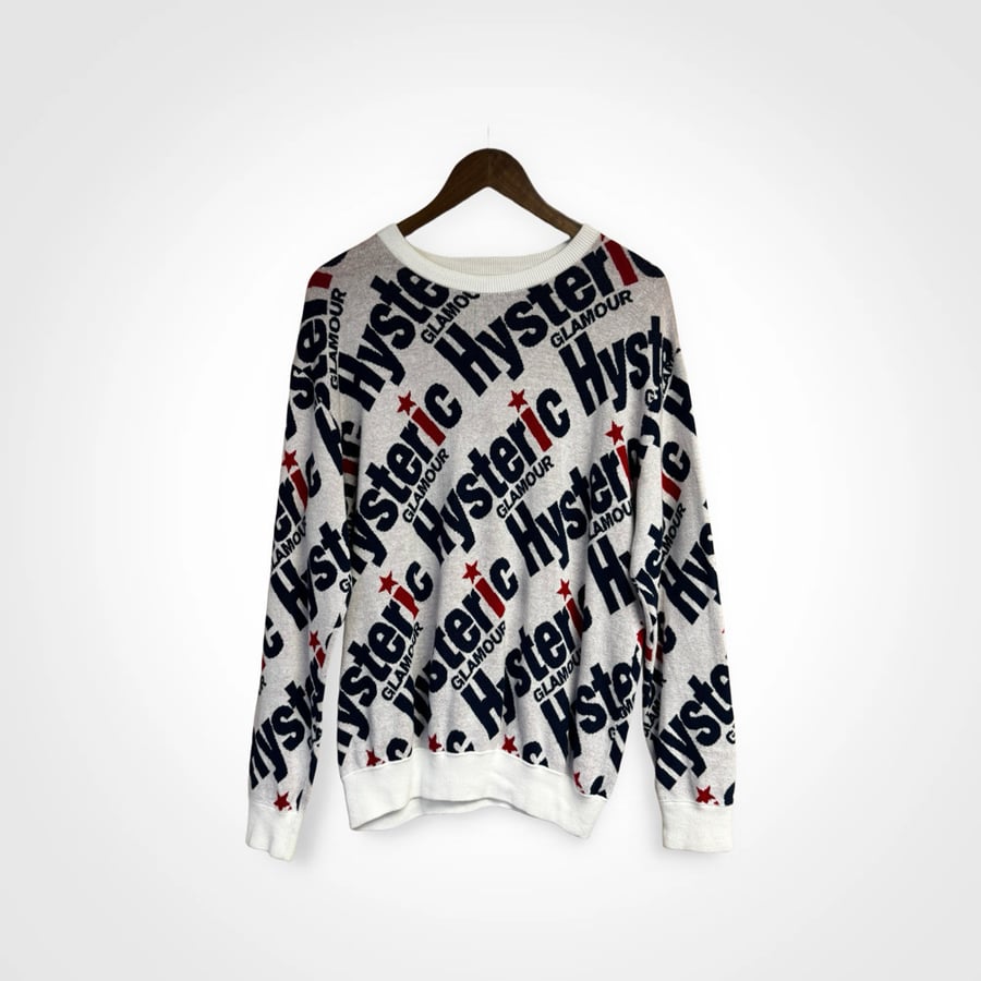 Image of Hysteric Glamour Logo Knit Sweater