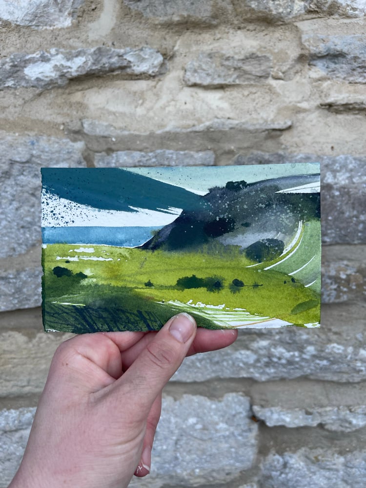 ‘The Mist Coming In’ Original painting