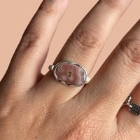 Image 1 of Rose pink ring