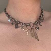 Image 5 of Butterfly Garden Charm Necklace