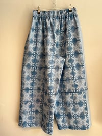 Image 5 of Oversize pants blue batik  (xs-xxl))