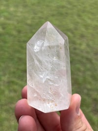 Image 8 of Clear Quartz & Silver Rutile Generator #3026