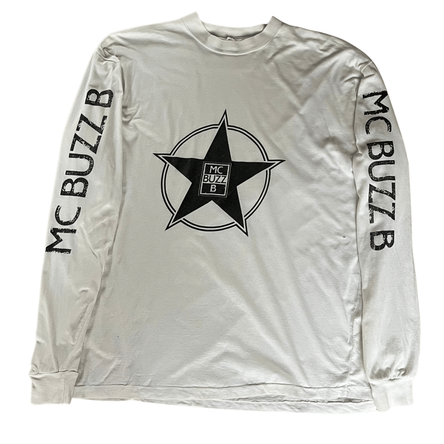 Image of MC Buzz B longsleeve tour T Shirt: XL