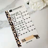 Image 2 of Leapard Envelope Index Dashboard A6