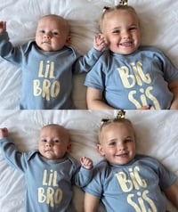 Image 1 of Big & Lil Dusty Blue