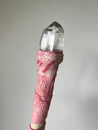 Image 2 of PINK QUEEN- crystal wand