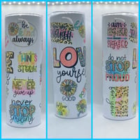 LOVE YOURSELF OOPSIE TUMBLER 