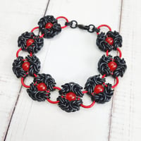 Image 1 of Red Jade Romanov Bracelet